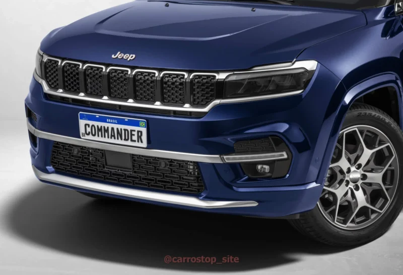 Novo Jeep Commander 2024 – Elegância e Conforto