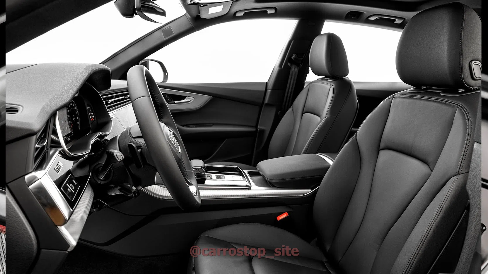 interior-audi-q8-2024 Carro Top Audi Q8 - Confira sua Ficha Técnica Completa do modelo 2024