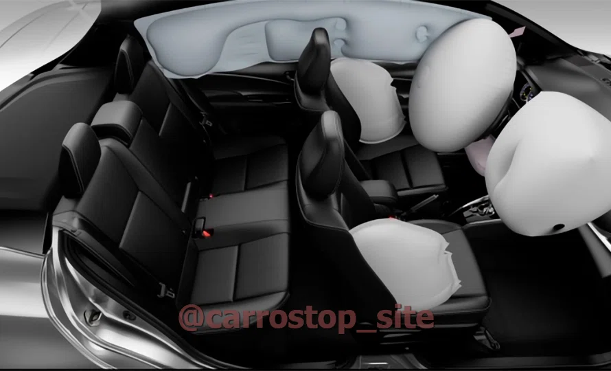 interior-toyota-yaris-2024-1 Carro Top Toyota Yaris 2024 - Confira novidades do Yaris