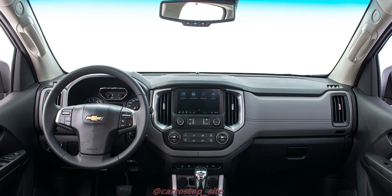 interior-chevrolet-s10-2024-1 Nova Chevrolet S10 2024 - Com toda tecnologia atual, confira sua ficha técnica