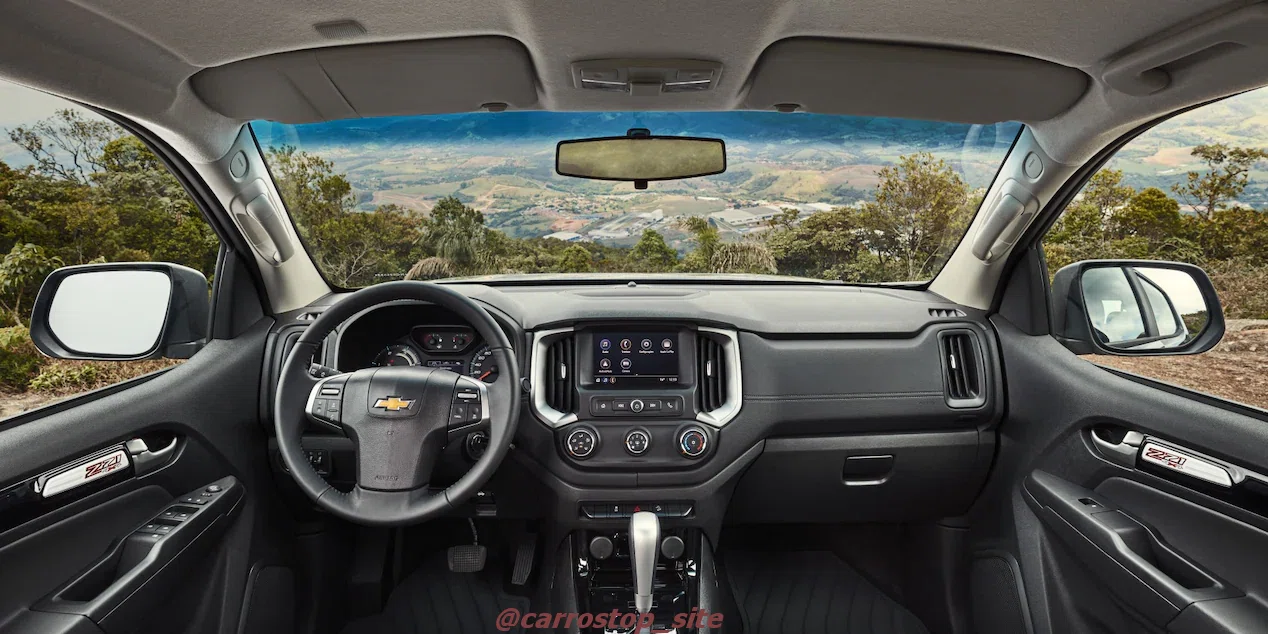 interior-chevrolet-s10-z71 Nova Chevrolet S10 2024 - Com toda tecnologia atual, confira sua ficha técnica