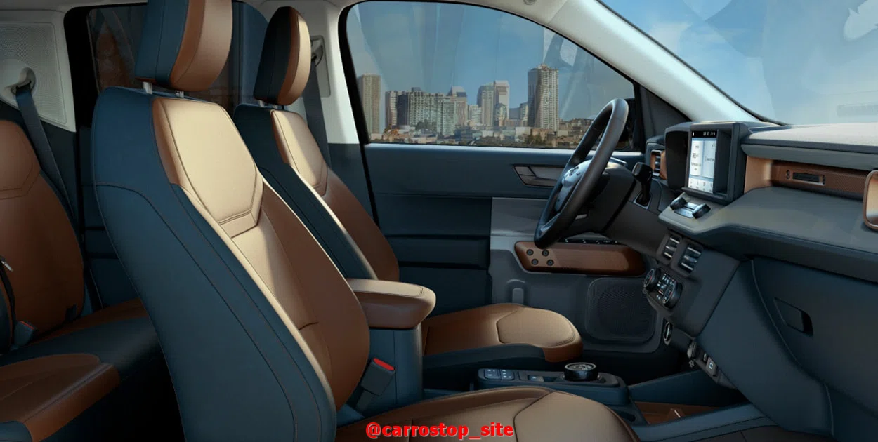 interior-ford-maverick Novo Ford Maverick 2024 - Conheça todos os detalhes!