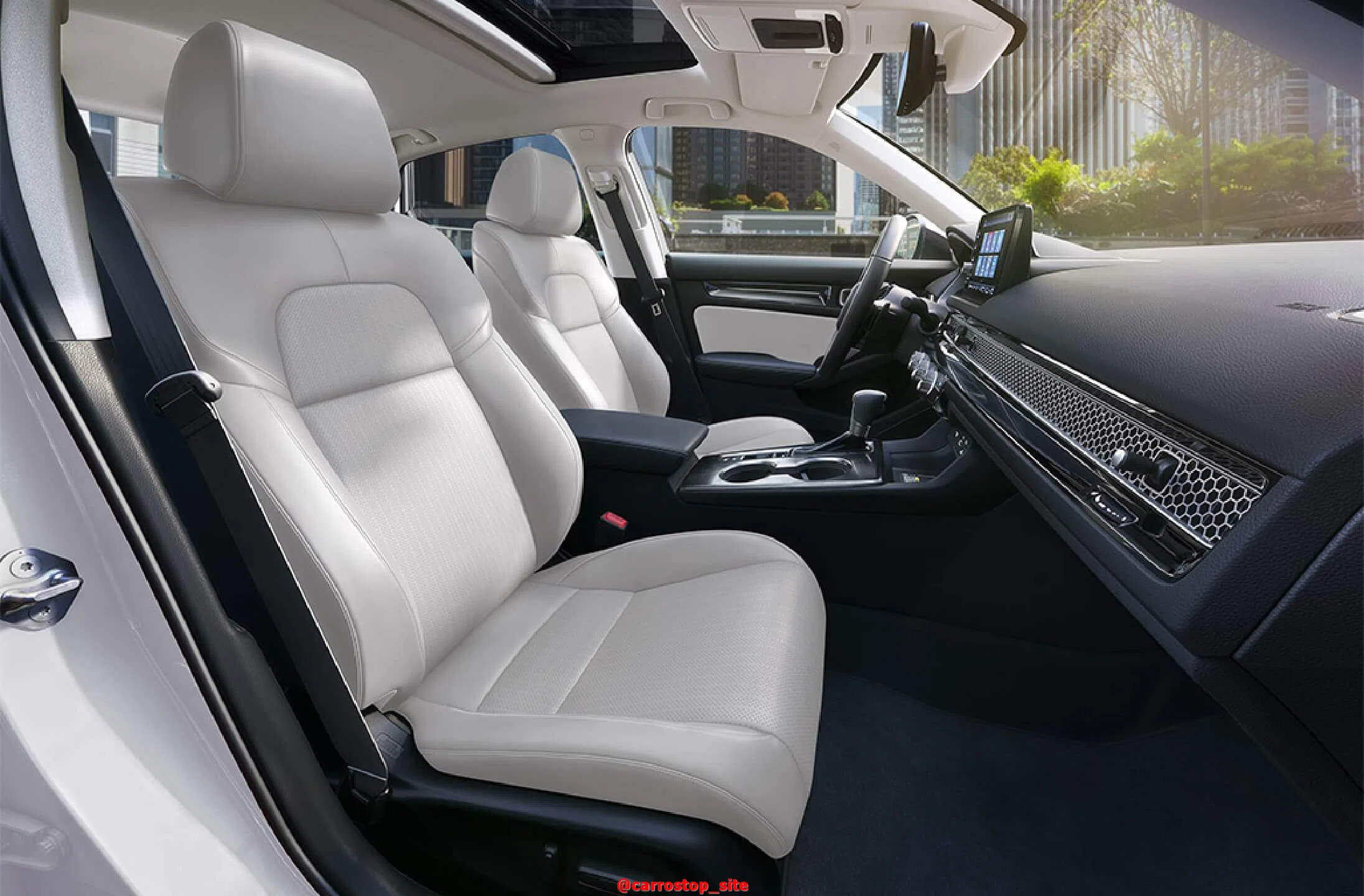 interior-novo-honda-civic Novo Honda Civic 2024 - Ficha Técnica e Mudanças