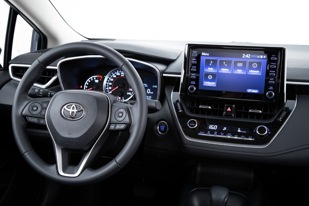 interior-toyota-corolla Toyota Corolla - Preço, Ficha Técnica, Fotos