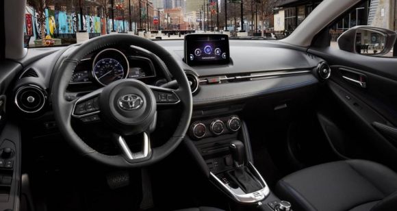 interior-toyota-yaris Toyota Yaris - Preço, Ficha Técnica, Fotos